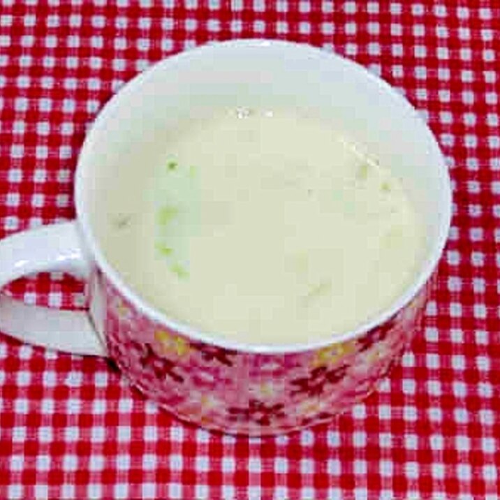 白菜の豆乳コンソメスープ♪